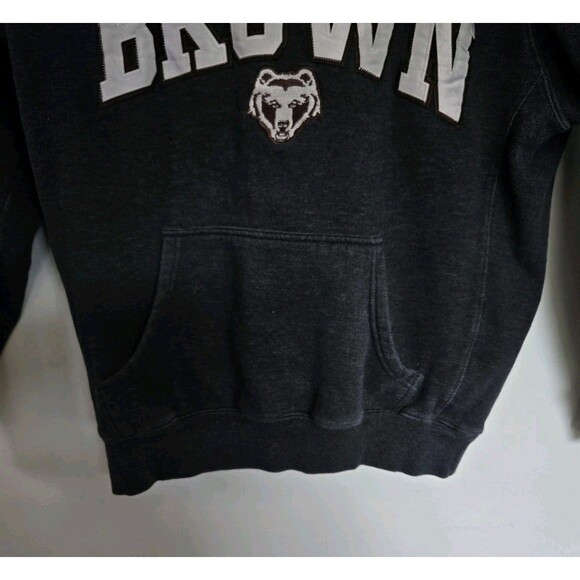 Brown University Hoodie Womens M Grey Ivy League College Preppy Academia Logo - Picture 4 of 9
